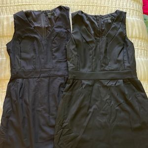 J Crew Bridget dresses - size 4 - navy and black